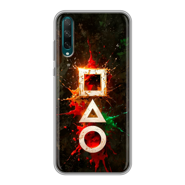 Силиконовый чехол на Huawei Honor 30i с принтом Squid Game Игра кальмара