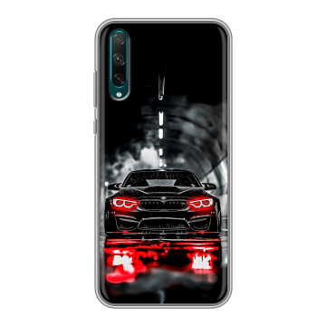 Силиконовый чехол на Huawei Honor 30i с принтом BMW БМВ