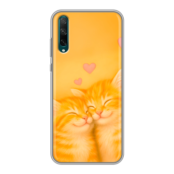 Силиконовый чехол на Huawei Honor 30i с принтом Милые котята Силиконовый чехол на Huawei Honor 30i с принтом Милые котята