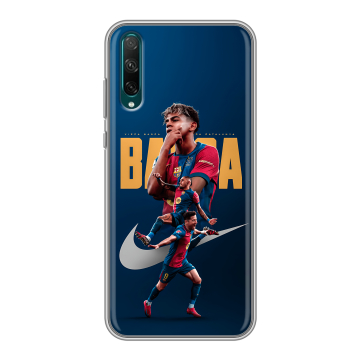 Силиконовый чехол на Huawei Honor 30i с принтом Барселона Barca Yamal 