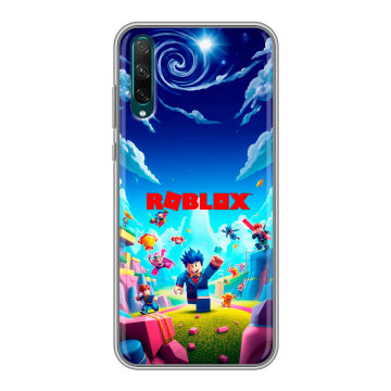 Силиконовый чехол на Huawei Honor 30i с принтом Roblox Роблокс