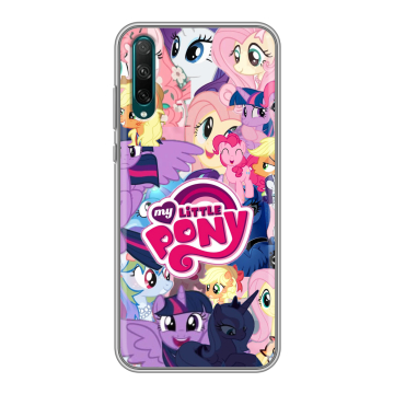 Силиконовый чехол на Huawei Honor 30i с принтом My little pony Дружба чудо Силиконовый чехол на Huawei Honor 30i с принтом My little pony Дружба чудо