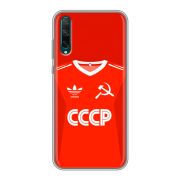 Силиконовый чехол на Huawei Honor 30i с принтом Флаг Герб СССР Силиконовый чехол на Huawei Honor 30i с принтом Флаг Герб СССР