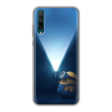 Силиконовый чехол на Huawei Honor 30i с принтом Миньоны