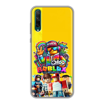 Силиконовый чехол на Huawei Honor 30i с принтом Roblox Роблокс