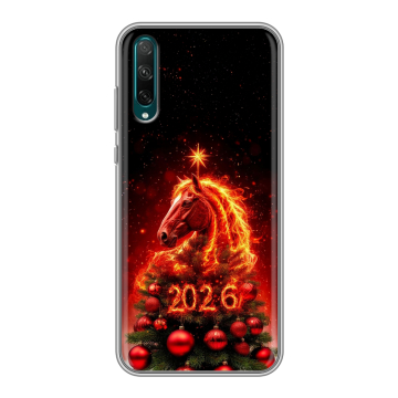 Силиконовый чехол на Huawei Honor 30i с принтом Новый год Силиконовый чехол на Huawei Honor 30i с принтом Новый год