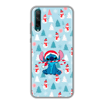 Силиконовый чехол на Huawei Honor 30i с принтом Стич Новый год Силиконовый чехол на Huawei Honor 30i с принтом Стич Новый год