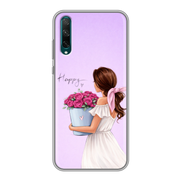 Силиконовый чехол на Huawei Honor 30i с принтом женский Силиконовый чехол на Huawei Honor 30i с принтом женский