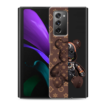 Пластиковый чехол на Samsung Galaxy Z Fold 2 с принтом Луи робот