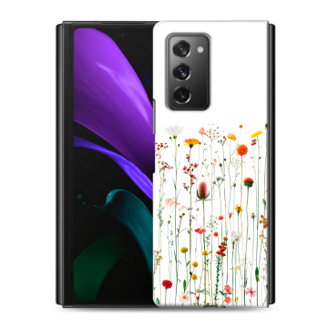Пластиковый чехол на Samsung Galaxy Z Fold 2 с принтом цветы Пластиковый чехол на Samsung Galaxy Z Fold 2 с принтом цветы