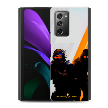 Пластиковый чехол на Samsung Galaxy Z Fold 2 с принтом Контер страйк Counter strike Пластиковый чехол на Samsung Galaxy Z Fold 2 с принтом Контер страйк Counter strike