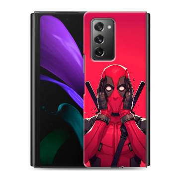 Пластиковый чехол на Samsung Galaxy Z Fold 2 с принтом Дедпул Deadpool Пластиковый чехол на Samsung Galaxy Z Fold 2 с принтом Дедпул Deadpool
