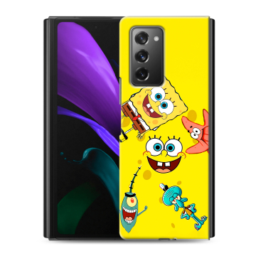 Пластиковый чехол на Samsung Galaxy Z Fold 2 с принтом Спанч боб Спанчбоб Пластиковый чехол на Samsung Galaxy Z Fold 2 с принтом Спанч боб Спанчбоб