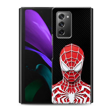 Пластиковый чехол на Samsung Galaxy Z Fold 2 с принтом человек паук spiderman Пластиковый чехол на Samsung Galaxy Z Fold 2 с принтом человек паук spiderman