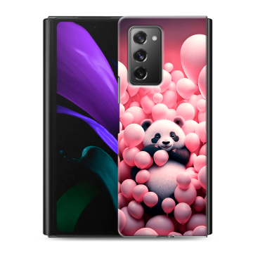 Пластиковый чехол на Samsung Galaxy Z Fold 2 с принтом Панда Пластиковый чехол на Samsung Galaxy Z Fold 2 с принтом Панда
