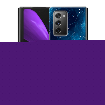 Пластиковый чехол на Samsung Galaxy Z Fold 2 с принтом Космос звезды Пластиковый чехол на Samsung Galaxy Z Fold 2 с принтом Космос звезды