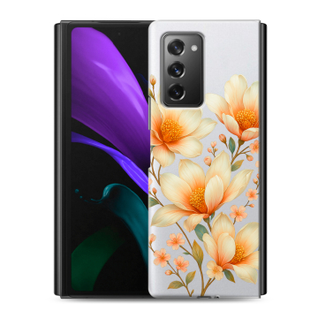 Пластиковый чехол на Samsung Galaxy Z Fold 2 с принтом Цветы Пластиковый чехол на Samsung Galaxy Z Fold 2 с принтом Цветы