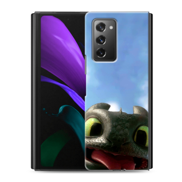 Пластиковый чехол на Samsung Galaxy Z Fold 2 с принтом Как приручить дракона