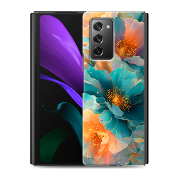 Пластиковый чехол на Samsung Galaxy Z Fold 2 с принтом Цветы Пластиковый чехол на Samsung Galaxy Z Fold 2 с принтом Цветы