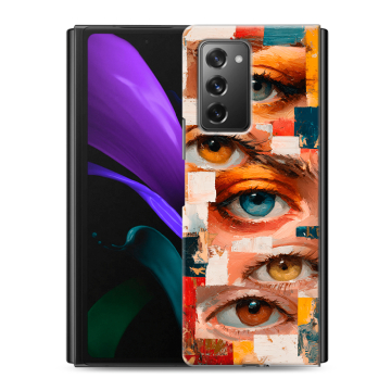 Пластиковый чехол на Samsung Galaxy Z Fold 2 с принтом Модный принт Пластиковый чехол на Samsung Galaxy Z Fold 2 с принтом Модный принт