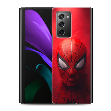 Пластиковый чехол на Samsung Galaxy Z Fold 2 с принтом Spiderman Человек паук