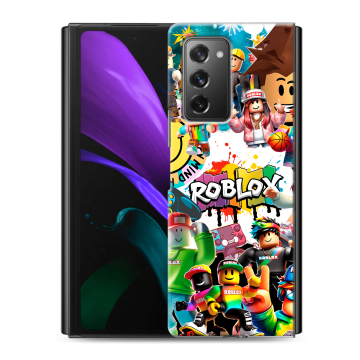 Пластиковый чехол на Samsung Galaxy Z Fold 2 с принтом Roblox Роблокс Пластиковый чехол на Samsung Galaxy Z Fold 2 с принтом Roblox Роблокс