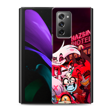 Пластиковый чехол на Samsung Galaxy Z Fold 2 с принтом Hazbin Hotel Отель Хазбин Пластиковый чехол на Samsung Galaxy Z Fold 2 с принтом Hazbin Hotel Отель Хазбин
