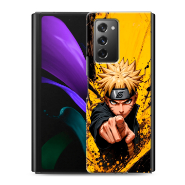 Пластиковый чехол на Samsung Galaxy Z Fold 2 с принтом Naruto Наруто