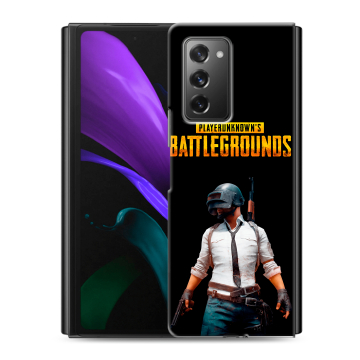 Пластиковый чехол на Samsung Galaxy Z Fold 2 с принтом PUGB ПАГБ