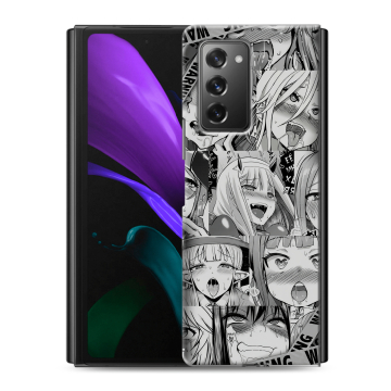 Пластиковый чехол на Samsung Galaxy Z Fold 2 с принтом Ahegao Ахегао Аниме Пластиковый чехол на Samsung Galaxy Z Fold 2 с принтом Ahegao Ахегао Аниме