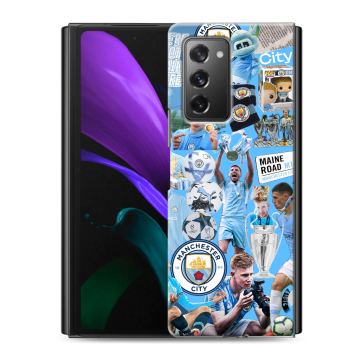 Пластиковый чехол на Samsung Galaxy Z Fold 2 с принтом Man City Манчестер Сити Пластиковый чехол на Samsung Galaxy Z Fold 2 с принтом Man City Манчестер Сити