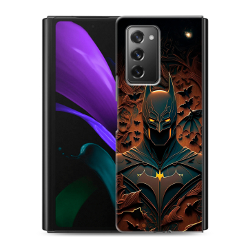 Пластиковый чехол на Samsung Galaxy Z Fold 2 с принтом Batman Бэтмен Пластиковый чехол на Samsung Galaxy Z Fold 2 с принтом Batman Бэтмен