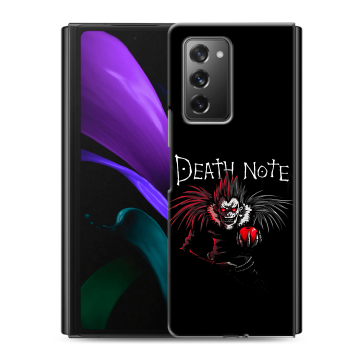 Пластиковый чехол на Samsung Galaxy Z Fold 2 с принтом Death note Тетрадь смерти Пластиковый чехол на Samsung Galaxy Z Fold 2 с принтом Death note Тетрадь смерти