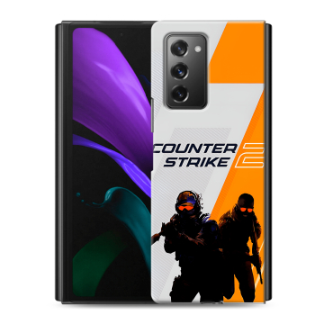 Пластиковый чехол на Samsung Galaxy Z Fold 2 с принтом Counter Strike