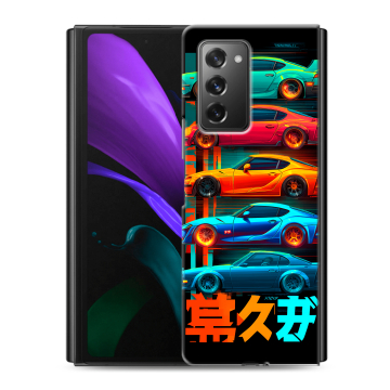 Пластиковый чехол на Samsung Galaxy Z Fold 2 с принтом машины тачки Пластиковый чехол на Samsung Galaxy Z Fold 2 с принтом машины тачки