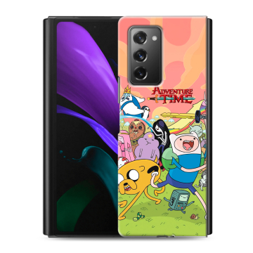 Пластиковый чехол на Samsung Galaxy Z Fold 2 с принтом Adventure time Время приключений Пластиковый чехол на Samsung Galaxy Z Fold 2 с принтом Adventure time Время приключений