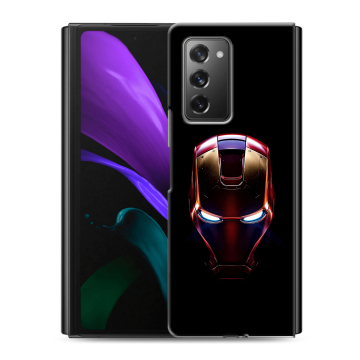Пластиковый чехол на Samsung Galaxy Z Fold 2 с принтом IronMan Железный человек