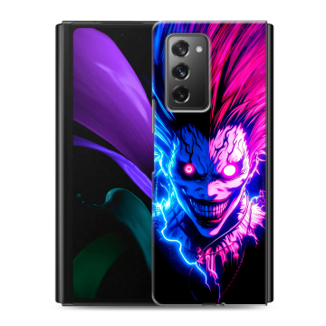 Пластиковый чехол на Samsung Galaxy Z Fold 2 с принтом Death note Тетрадь смерти Пластиковый чехол на Samsung Galaxy Z Fold 2 с принтом Death note Тетрадь смерти