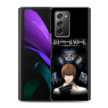 Пластиковый чехол на Samsung Galaxy Z Fold 2 с принтом Death note Тетрадь смерти Пластиковый чехол на Samsung Galaxy Z Fold 2 с принтом Death note Тетрадь смерти