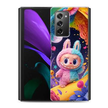 Пластиковый чехол на Samsung Galaxy Z Fold 2 с принтом Labubu Лабубу Пластиковый чехол на Samsung Galaxy Z Fold 2 с принтом Labubu Лабубу