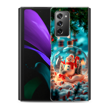 Пластиковый чехол на Samsung Galaxy Z Fold 2 с принтом Новый год Пластиковый чехол на Samsung Galaxy Z Fold 2 с принтом Новый год
