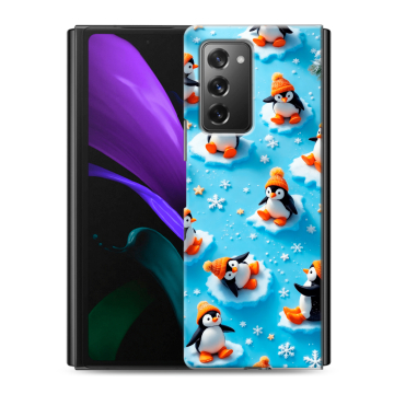 Пластиковый чехол на Samsung Galaxy Z Fold 2 с принтом Новый год Пластиковый чехол на Samsung Galaxy Z Fold 2 с принтом Новый год