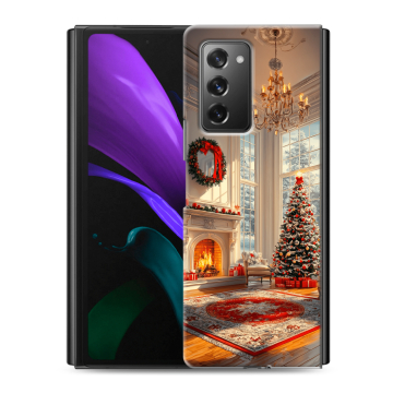 Пластиковый чехол на Samsung Galaxy Z Fold 2 с принтом Новый год Пластиковый чехол на Samsung Galaxy Z Fold 2 с принтом Новый год