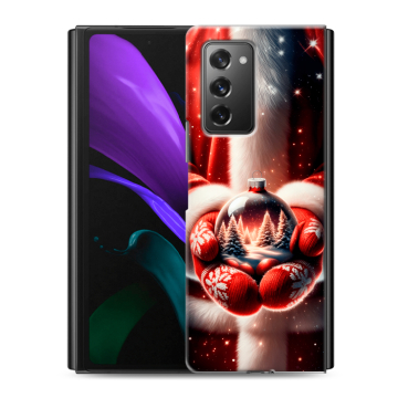 Пластиковый чехол на Samsung Galaxy Z Fold 2 с принтом Новый год Пластиковый чехол на Samsung Galaxy Z Fold 2 с принтом Новый год