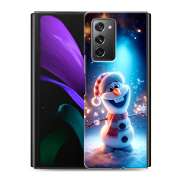 Пластиковый чехол на Samsung Galaxy Z Fold 2 с принтом Новый год Пластиковый чехол на Samsung Galaxy Z Fold 2 с принтом Новый год