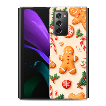 Пластиковый чехол на Samsung Galaxy Z Fold 2 с принтом Новый год Пластиковый чехол на Samsung Galaxy Z Fold 2 с принтом Новый год