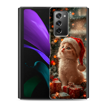 Пластиковый чехол на Samsung Galaxy Z Fold 2 с принтом Новый год Пластиковый чехол на Samsung Galaxy Z Fold 2 с принтом Новый год