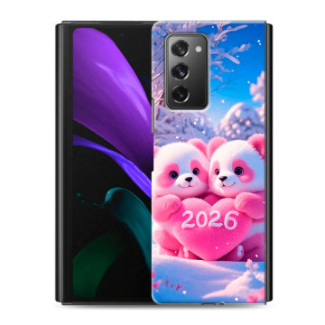 Пластиковый чехол на Samsung Galaxy Z Fold 2 с принтом Новый год Пластиковый чехол на Samsung Galaxy Z Fold 2 с принтом Новый год
