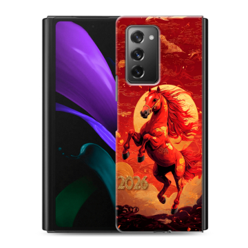Пластиковый чехол на Samsung Galaxy Z Fold 2 с принтом Новый год Пластиковый чехол на Samsung Galaxy Z Fold 2 с принтом Новый год