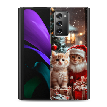 Пластиковый чехол на Samsung Galaxy Z Fold 2 с принтом Новый год Пластиковый чехол на Samsung Galaxy Z Fold 2 с принтом Новый год